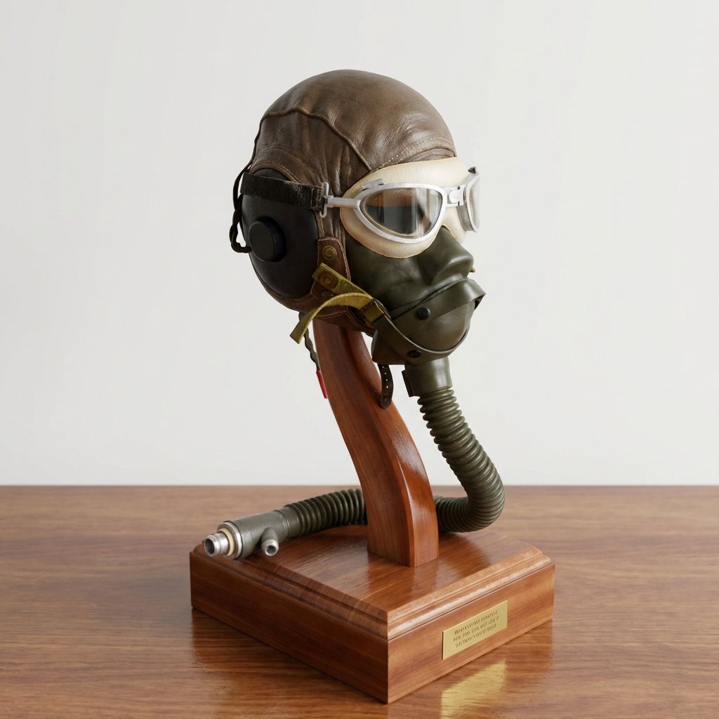 Flight Helmet – AI raytraced result